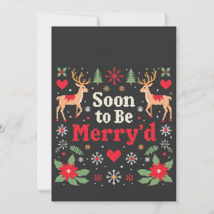 Binnenkort zijn Merry's Funny Christmas Couples Save The Date
