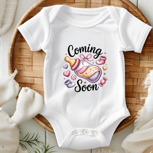 Binnenkort Zwangerschapsaankondiging Baby Shower G Romper
