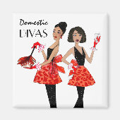 Binnenland Divas Magnet (Voorkant)