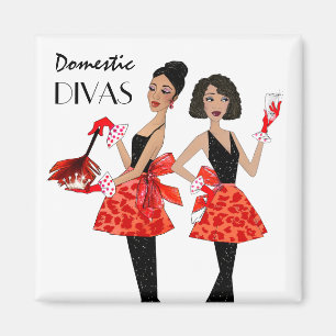 Binnenland Divas Magnet