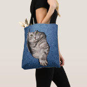 Binnenland Tabby- kitten Tote Bag (Dichtbij)