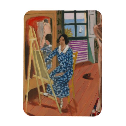 Binnenland van Matisse Magneet (Verticaal)