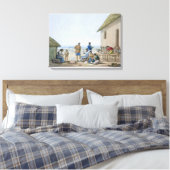 Binnenlandse beroepen, Agagna, Guam, Filipijnen, f Canvas Afdruk (Insitu (Slaapkamer))