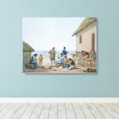 Binnenlandse beroepen, Agagna, Guam, Filipijnen, f Canvas Afdruk (Insitu (Houten vloer))