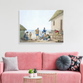 Binnenlandse beroepen, Agagna, Guam, Filipijnen, f Canvas Afdruk (Insitu (Woonkamer))