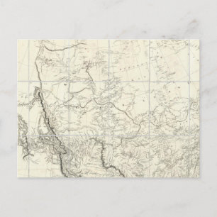 Binnenlandse delen van Noord-Amerika Briefkaart