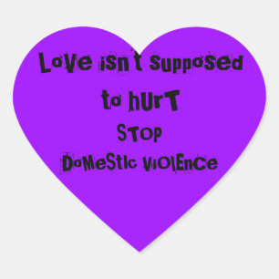 BINNENLANDSE GEWELD HART STICKER