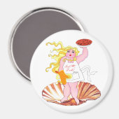 "Binnenlandse godin" - Kus de Cook! Magnet (Voorkant / Achterkant)