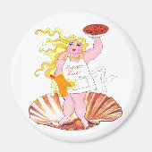 "Binnenlandse godin" - Kus de Cook! Magnet (Voorkant)