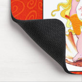 "Binnenlandse godin" - Kus de Cook! Muismat (Hoek)