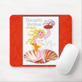 "Binnenlandse godin" - Kus de Cook! Muismat (Met muis)