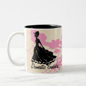 Binnenlandse godin-Mok Tweekleurige Koffiemok (Links)