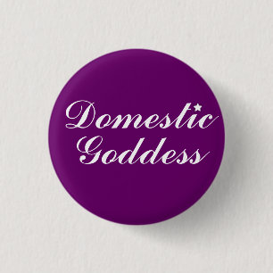 Binnenlandse godin ronde button 3,2 cm