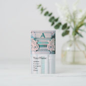 BINNENLANDSE ONTWERPER, ARCHITECTUURMonogram, groe Visitekaartje (Staand voorkant)