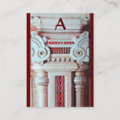 BINNENLANDSE ONTWERPER, ARCHITECTUURMonogram, Visitekaartje (Achterkant)