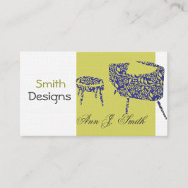 Binnenlandse Ontwerper Decor Green Promotional Mod Visitekaartje
