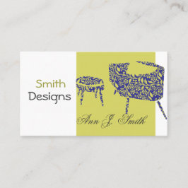 Binnenlandse Ontwerper Decor Green Promotional Mod Visitekaartje