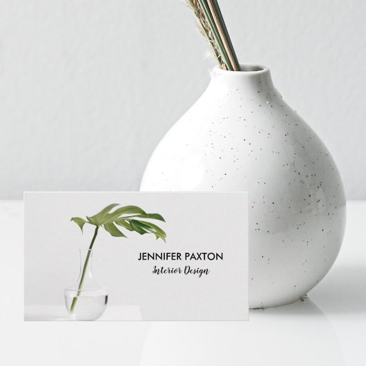 Binnenlandse ontwerper Home Decorator Chic Modern Visitekaartje