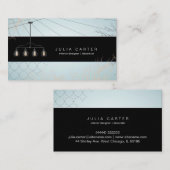 Binnenlandse ontwerper Planner Home Decorator Card Visitekaartje (Voorkant / Achterkant)