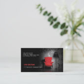 Binnenlandse ontwerper Rode Stoel Klassieke Room D Visitekaartje (Staand voorkant)