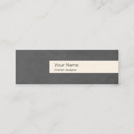 Binnenlandse ontwerper Sjabloon Bedrijfskaart Mini Visitekaartje