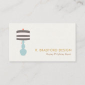 Binnenlandse ontwerper Startdecorteerdecor Visitekaartje (Voorkant)