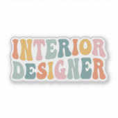 Binnenlandse ontwerper sticker (Voorkant)