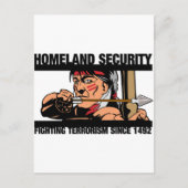 Binnenlandse veiligheid briefkaart (Voorkant)