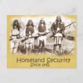 Binnenlandse veiligheid briefkaart (Voorkant)