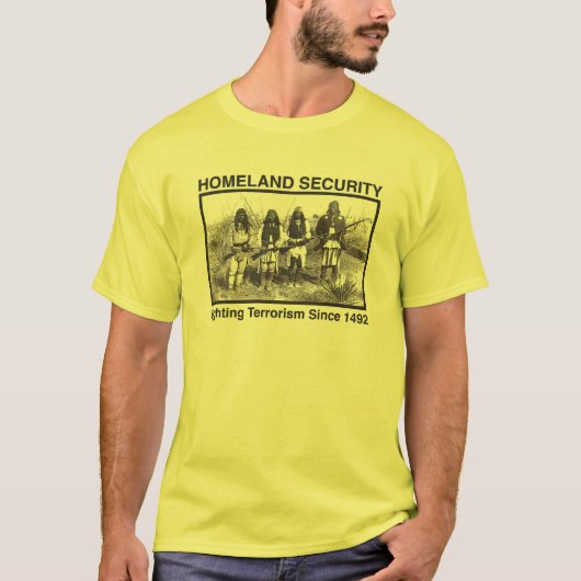 Binnenlandse veiligheid t-shirt (Voorkant)