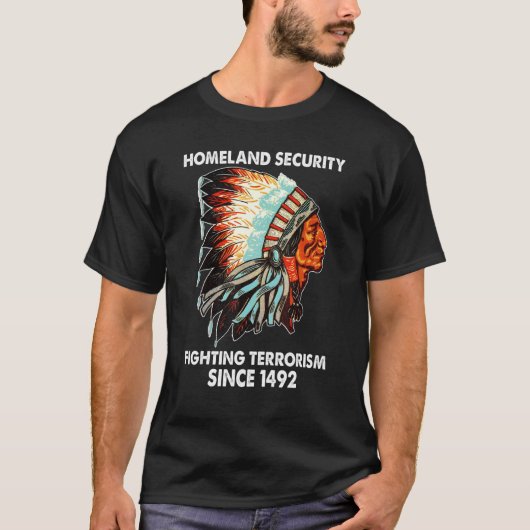 Binnenlandse veiligheid Terrorismebestrijding 1492 T-shirt (Voorkant)
