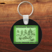 Binnenlandse veiligheid terrorismebestrijding sind sleutelhanger (Voorkant)