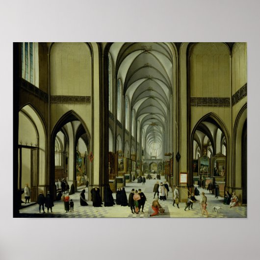 Binnenlandse Zaken Antwerpse kathedraal Poster (Voorkant)