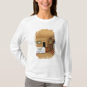 Binnenlandse Zaken met een zittende vrouw T-shirt