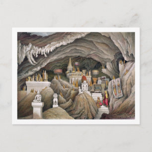 Binnenlandse Zaken van de Grotto van Nam Hou, Laos Briefkaart