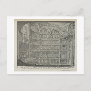 Binnenlandse Zaken van de Late Theater Royal, Drur Briefkaart
