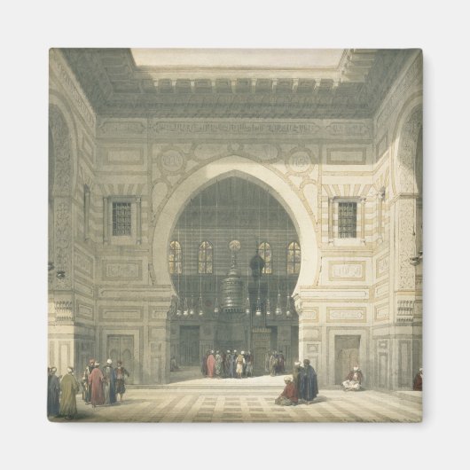 Binnenlandse Zaken van de moskee Sultan Hasan, Caï Magneet (Voorkant)