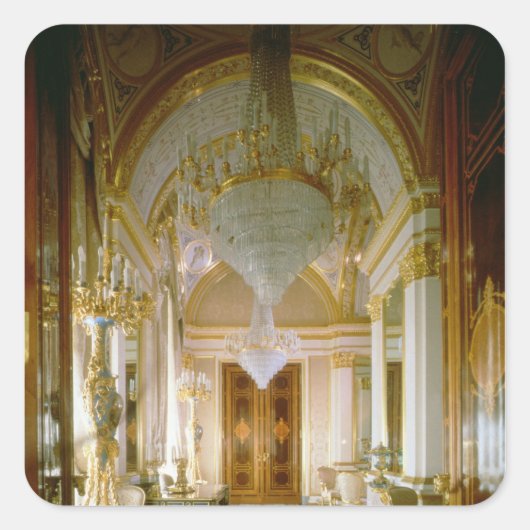 Binnenlandse Zaken van de particuliere diensten Vierkante Sticker (Voorkant)