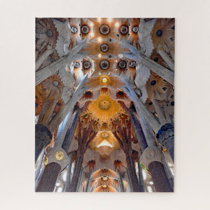 Binnenlandse Zaken van de Sagrada Família. Uitzic Legpuzzel