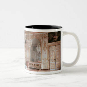 Binnenlandse Zaken van de Salle du Conseil 1701-55 Tweekleurige Koffiemok
