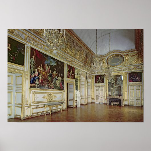 Binnenlandse Zaken van de Salon de l'Oeil de Boeuf Poster (Voorkant)