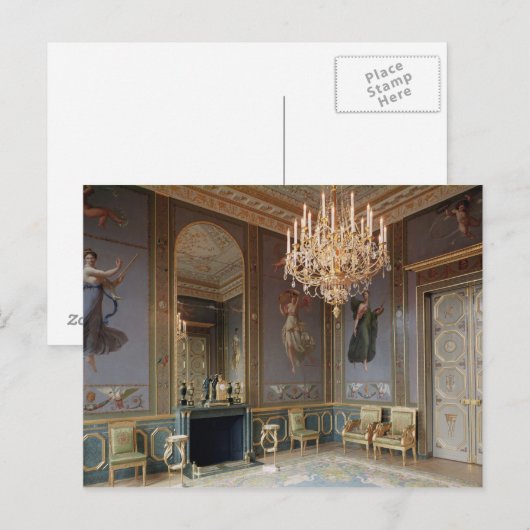 Binnenlandse Zaken van de Salon de Musique Briefkaart (Voorkant / Achterkant)