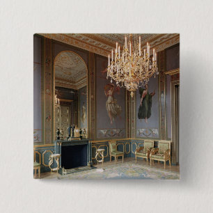 Binnenlandse Zaken van de Salon de Musique Vierkante Button 5,1 Cm