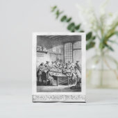 Binnenlandse Zaken van de "Small Post Kantoor" in  Briefkaart (Staand voorkant)