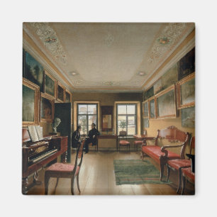Binnenlandse Zaken van een Manor House, 1830-1830 Magneet