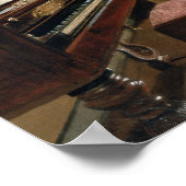 Binnenlandse Zaken van een Manor House, 1830's Poster (Hoek)