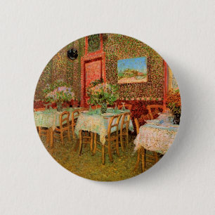 Binnenlandse Zaken van een restaurant van Vincent  Ronde Button 5,7 Cm
