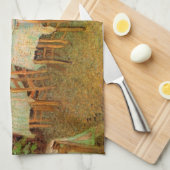 Binnenlandse Zaken van een restaurant van Vincent  Theedoek (Quarter Fold)