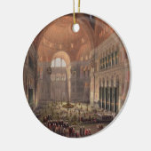 Binnenlandse Zaken van Haghia Sophia, Constantinop Keramisch Ornament (Links)