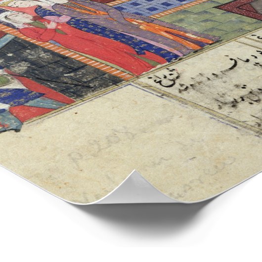 Binnenlandse Zaken van het paleis van de koning va Poster (Hoek)